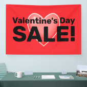 Valentinstag Verkauf! Banner (Messe)