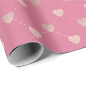 Valentinstag-Verpackungspapier Geschenkpapier (Rolleneckpunkt)