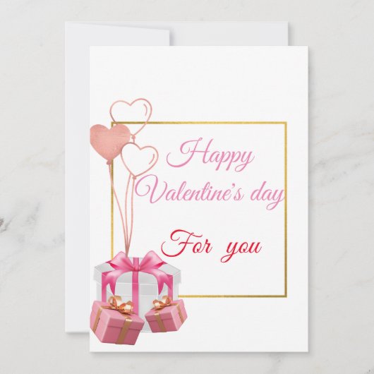 Valentinstag "Verzauberte Embrace" Feiertagskarte (Vorderseite)