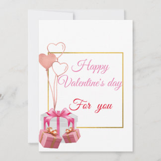 Valentinstag "Verzauberte Embrace" Feiertagskarte