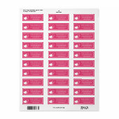 Valentinstag Verzerrte Kopfadresse (Vorne)