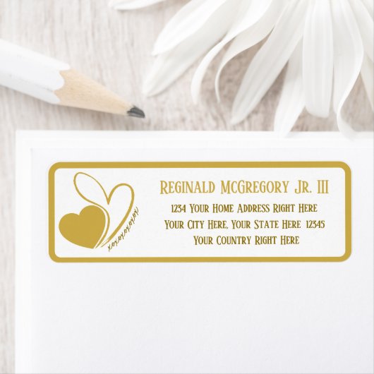 Valentinstag Verzerrte Kopfadresse (Insitu)