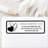 Valentinstag Verzerrte Kopfadresse (Insitu)