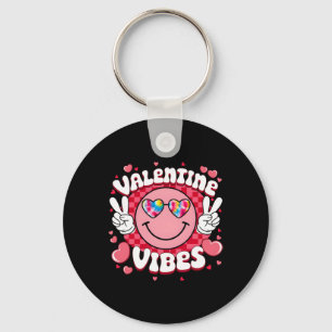 Valentinstag Vibes Hippie Tie-Dye Sonnenbrille Gro Schlüsselanhänger