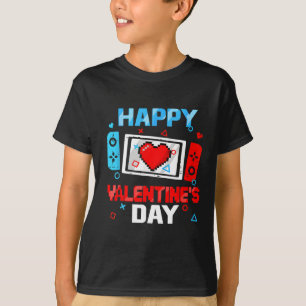 Valentinstag Video Game Controller Herzchen Tod To T-Shirt