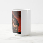 Valentinstag Vintag Retro-Paar Comic Kaffeetasse (Mittel)