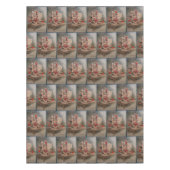 Valentinstag Vintag Tischdecke (Vorderseite)
