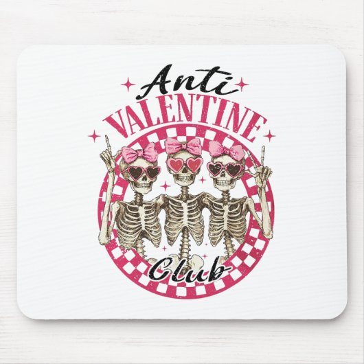 Valentinstag Vintager Valentinstag Mousepad (Vorne)