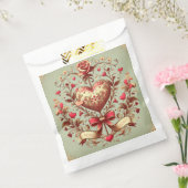 Valentinstag Vintages Herz Xoxo Geschenktütchen (Versiegelt)