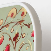 Valentinstag Vintages Herz Xoxo Pickleball Schläger (Linke Seite)