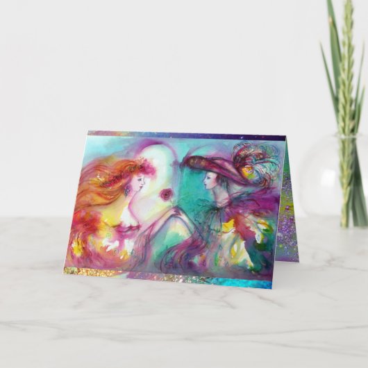 Valentinstag von ROMEO UND JULIET Feiertagskarte (Vorderseite)