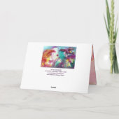 Valentinstag von ROMEO UND JULIET Feiertagskarte (Rückseite)