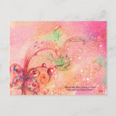 Valentinstag von ROMEO UND JULIET Feiertagspostkarte (Rückseite)