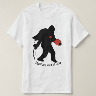 Valentinstag von Sasquatch T-Shirt
