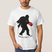 Valentinstag von Sasquatch T-Shirt (Vorderseite)
