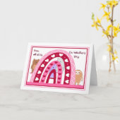 Valentinstag von uns allen karte (Gelbe Blume)