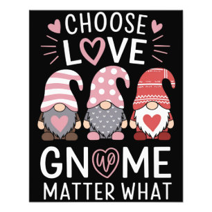 Valentinstag Wähle Liebe Gnom Sache Was  Fotodruck