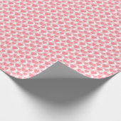 Valentinstag Wasserfarbenherzen Geschenkpapier (Ecke)