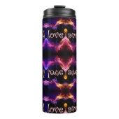 Valentinstag Wasserflasche Thermosbecher (Vorderseite)