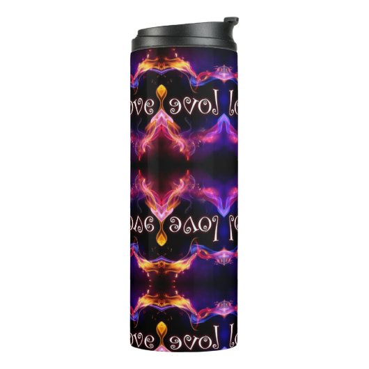 Valentinstag Wasserflasche Thermosbecher (Nach links gedreht)