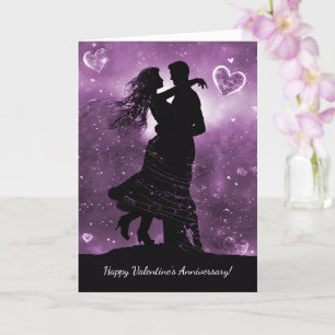 Valentinstag Wedding Anniversary Couple Hearts Karte