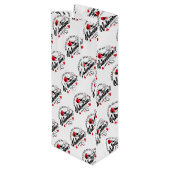 Valentinstag Weinbeutel Geschenktüte Für Weinflaschen (Rückseite Schrägansicht)