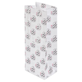 Valentinstag Weinbeutel Geschenktüte Für Weinflaschen