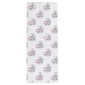 Valentinstag Weinbeutel Geschenktüte Für Weinflaschen (Rückseite)