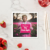 Valentinstag wieder großartig machen serviette (Beispiel)