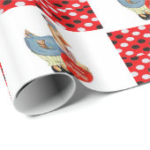 Valentinstag Wrapping Paper Duck Geschenkpapier (Rolleneckpunkt)