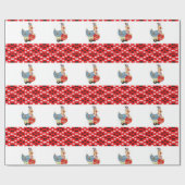 Valentinstag Wrapping Paper Duck Geschenkpapier (Flach)