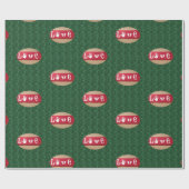Valentinstag Wrapping Paper Geschenkpapier (Flach)