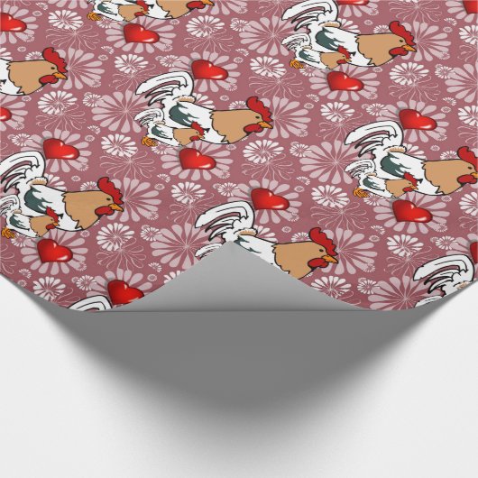 Valentinstag Wrapping Paper Geschenkpapier (Ecke)