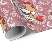 Valentinstag Wrapping Paper Geschenkpapier (Rolleneckpunkt)