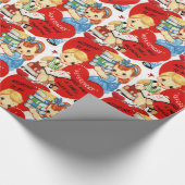 Valentinstag Wrapping Paper Geschenkpapier (Ecke)