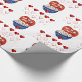 Valentinstag Wrapping Paper Geschenkpapier (Ecke)