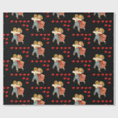 Valentinstag Wrapping Paper Geschenkpapier (Flach)