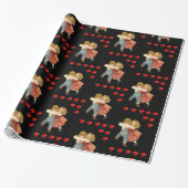 Valentinstag Wrapping Paper Geschenkpapier (Ungerollt)