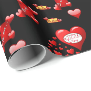 Valentinstag Wrapping Paper Geschenkpapier