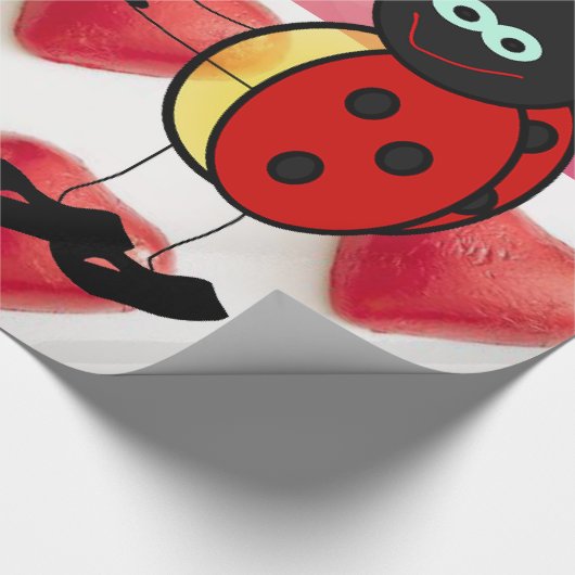 Valentinstag Wrapping Paper Geschenkpapier (Ecke)