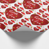 Valentinstag Wrapping Paper Geschenkpapier (Ecke)