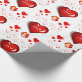 Valentinstag Wrapping Paper Geschenkpapier (Ecke)