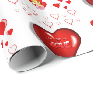 Valentinstag Wrapping Paper Geschenkpapier