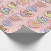Valentinstag Wrapping Paper Geschenkpapier (Ecke)