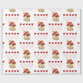 Valentinstag Wrapping Paper Geschenkpapier (Flach)
