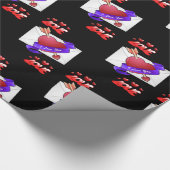 Valentinstag Wrapping Paper Geschenkpapier (Ecke)