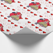 Valentinstag Wrapping Paper Geschenkpapier (Ecke)