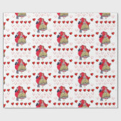 Valentinstag Wrapping Paper Geschenkpapier (Flach)