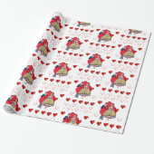 Valentinstag Wrapping Paper Geschenkpapier (Ungerollt)