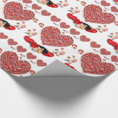 Valentinstag Wrapping Paper Geschenkpapier (Ecke)